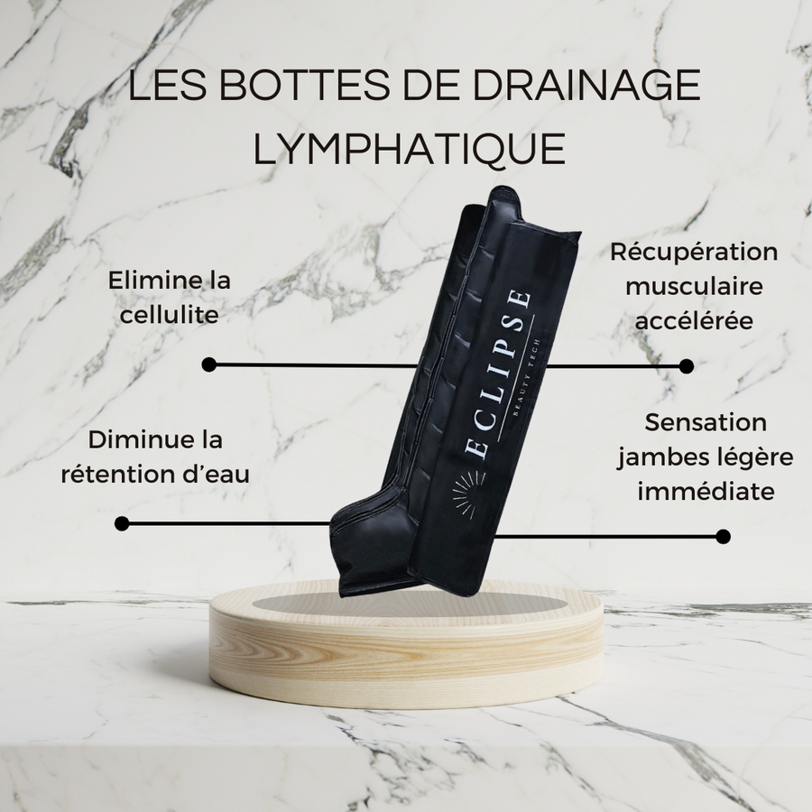 drainage lymphatique - pressothérapie - bottes de pressothérapie technologie