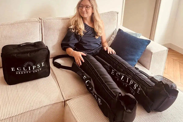 Témoignage : Chloé a adopté la pressothérapie à domicile Eclipse Beauty Tech