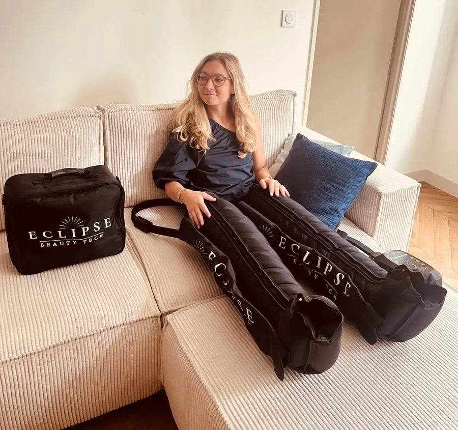 Témoignage : Chloé a adopté la pressothérapie à domicile Eclipse Beauty Tech