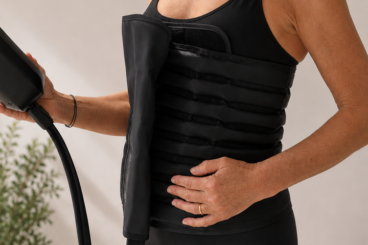 Pressothérapie et ménopause : jambes lourdes, rétention d’eau, cellulite… peut-elle vraiment aider ?