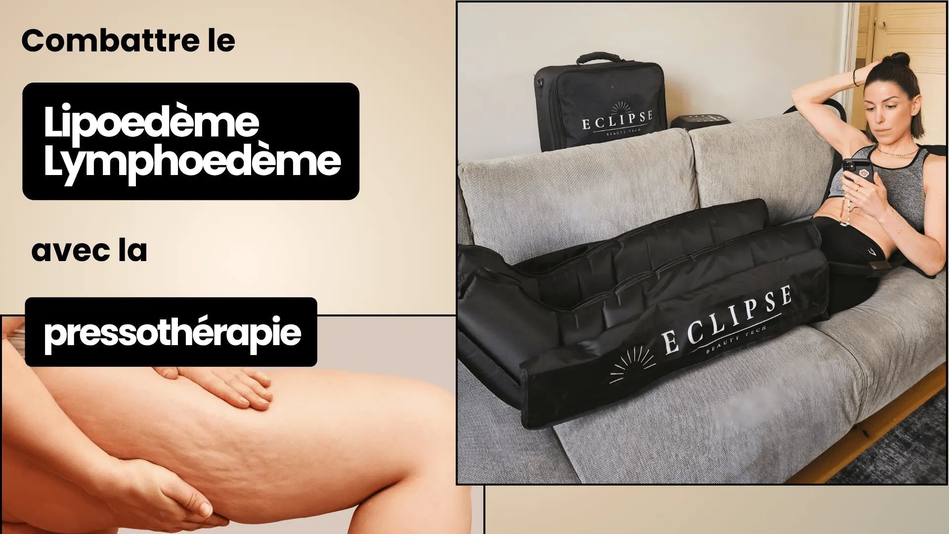 LaFEDEM : mieux la soulager grâce à la pressothérapie. - Eclipse Groupe