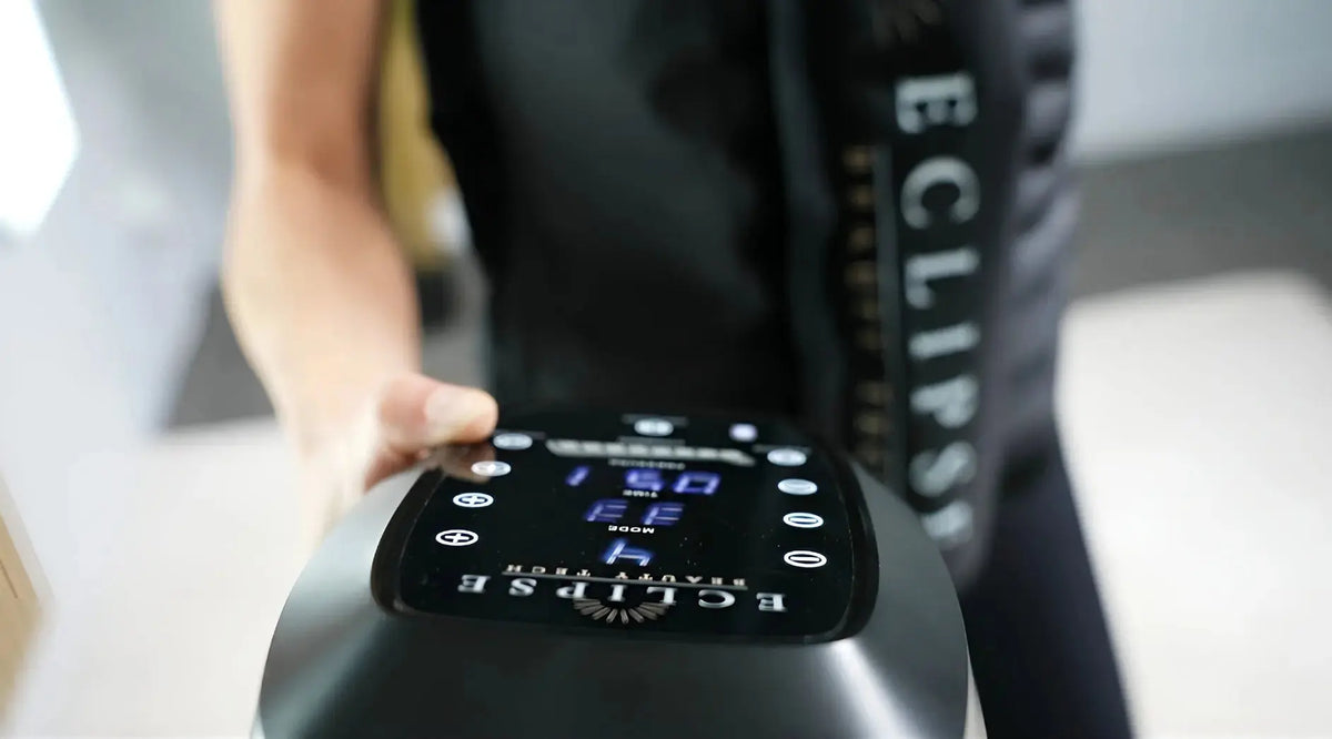 Coffret Bottes & Ceinture de Pressothérapie - ECLIPSE© Wave Compression™ 8C Bundle Eclipse Groupe