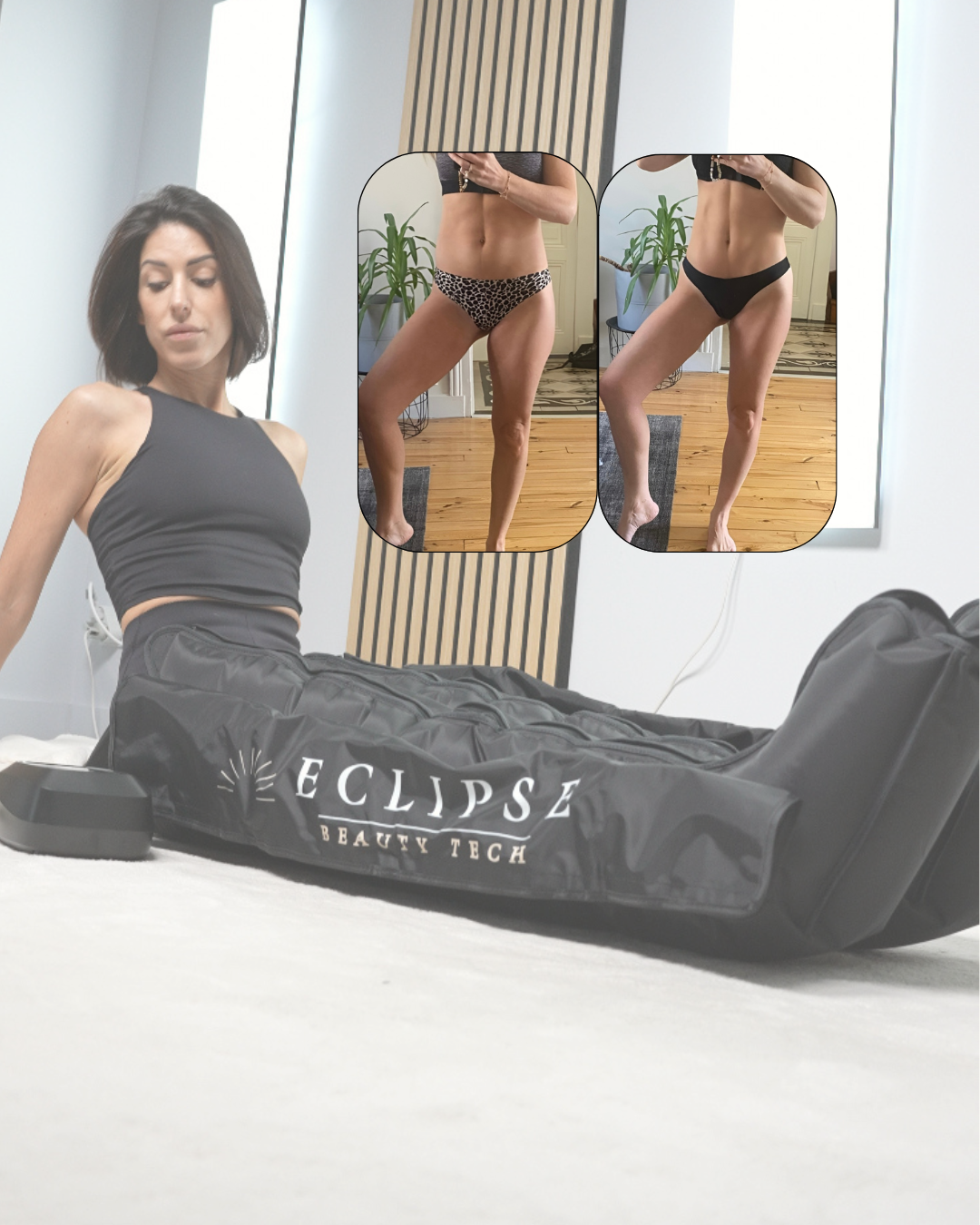 Bottes de Pressothérapie Coffret Complet - ECLIPSE© Wave Compression™ 8C Eclipse Beauty Tech