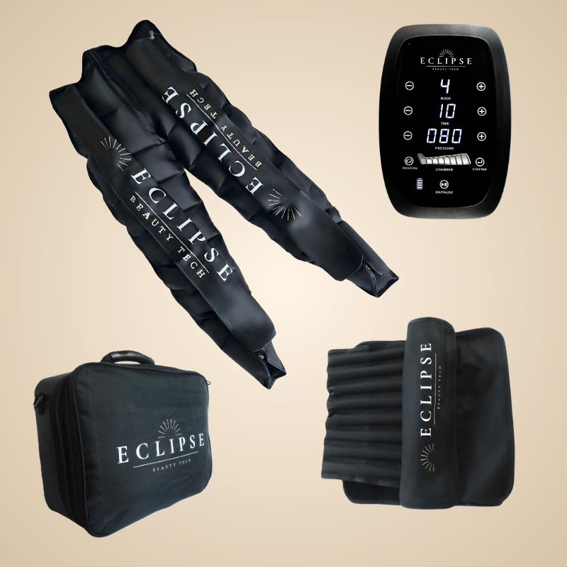 Coffret Pantalon et Ceinture - Appareil de Pressothérapie Eclipse© Wave Compression™ - Eclipse Groupe